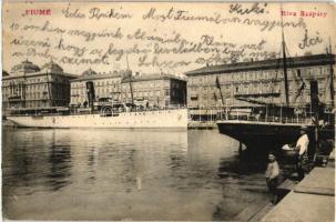 Fiume, Riva Szapáry, Grand Hotel Europe (EK)