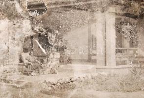 cca 1910-1930 Kresz Károly levelezése 7 db levél, boríték és fénykép