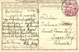 'Az Iparművészeti Iskola levelezőlapjai' Ungarische Werkstätte no. 2011. kiadja Rigler Rt