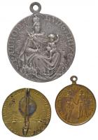 ~1920-1930. "Szent Imre" fém vallási medál (32mm) + ~1914-1918. "Világháború - 1914 -...