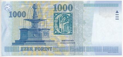 2000. 1000Ft "Millenium" "DC 0000100" alacsony sorszám T:I apró hajlás / 
Hunga...