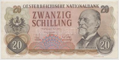Ausztria 1956. 20Sch T:III  Austria 1956. 20 Shilling C:F