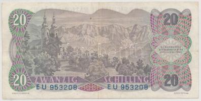 Ausztria 1956. 20Sch T:III 
Austria 1956. 20 Shilling C:F