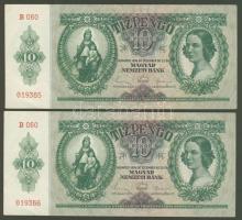 1936. 10P egymásutáni sorszámokkal T:I-