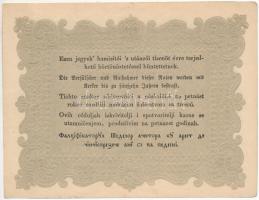 1848. 10Ft "Kossuth bankó" T:I- hajtatlan / 
Hungary 1848. 10 Forint C:AU unfolded
Adamo...