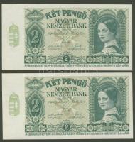1940. 2P (2x) egymásutáni sorszámokkal! T:I