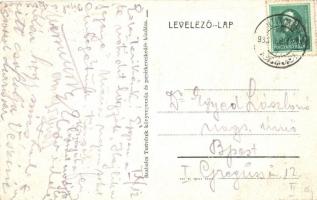 Soltvadkert, Nagyvendéglő és kerthelyisége, autómobil; a Szabolcs testvérek kiadása