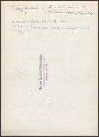 1948 Tildy Zoltán(1889-1961) a Stühmer gyár igazgatójának társaságában, kertész Sajtófotó Képszolgál...