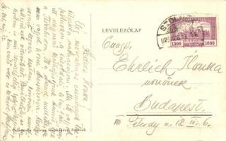 Szolnok, Szathmáry István Aranylakat vendéglője; Csizmadia György fényképész felvétele