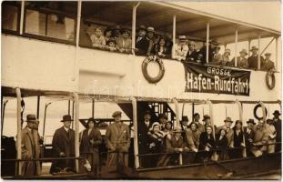 M.S. Jan Molsen, Grosse Hafen Rundfahrt, Hafen-Dampfschiffahrt A.G.