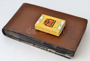 cca 1950-70 Vegyes aktfotó gyűjtemény mappába ragasztva, különböző méretben és minőségben, cca 500db...