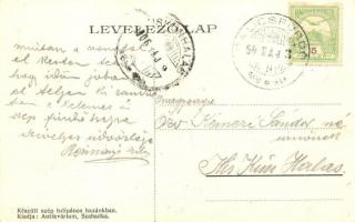 Palics, Vasútállomás, fürdő / railway station, spa, floral