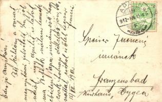 1912 Apatin, A Baja-Bezdán-Apatin-Szond HÉV vasútvonal ünnepélyes felavatása / new railroad inaugura...