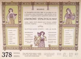 1908 Röpke Lapok, Kner Izidor Gyoma, reklám katalógus szecessziós  nyomtatványokról, 30x23cm