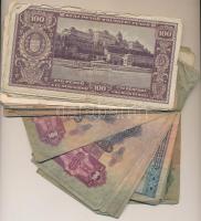 Vegyes magyar pengő tétel 10P-100.000BP (~117x) T:III,III-