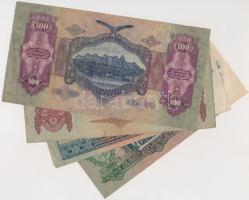 1930. 100P + 1932. 50P + 1936. 10P + 1941. 20P mindegyik hamis "Városi Pártvezető Sopron" ...