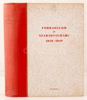 Mód Aladár - Ember Győző - Nemes Dezső - Andics Erzsébet - Hanák Péter - Waldapfel József - Kenyeres Júlia: Forradalom és szabadságharc 1848-1849. Budapest, 1948, Szikra Kiadás, 574 p. Kopottas kiadói félvászon kötés.