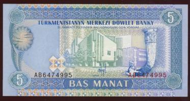 Türkmenisztán 1993-95. 1M,5M,10M,20M (2klf),50M (2klf),100M,500M,1000M T:I