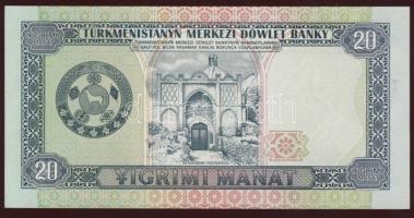 Türkmenisztán 1993-95. 1M,5M,10M,20M (2klf),50M (2klf),100M,500M,1000M T:I