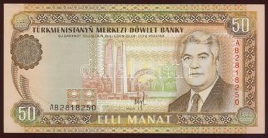 Türkmenisztán 1993-95. 1M,5M,10M,20M (2klf),50M (2klf),100M,500M,1000M T:I