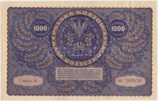 Lengyelország 1919. 1000M (2x) sorszámkvetők T:I-,II
Poland 1919. 1000 Marek (2x) sequential serial...