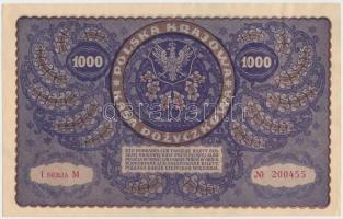 Lengyelország 1919. 1000M (2x) sorszámkvetők T:I-,II
Poland 1919. 1000 Marek (2x) sequential serial...
