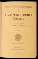 Dr. Bartha József: A Magyar Nemzeti Irodalom Története I-II. Budapest, 1910, Szent István Társulat, ...