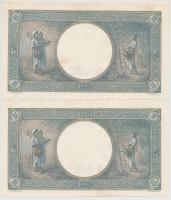 Románia 1941. 1000L (2x) sorszámkövetők T:I-,II
Romania 1941. 1000 Lei (2x) sequential serials C:AU...