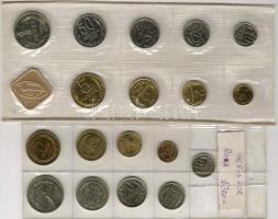 Szovjetunió 1965+1990. Teljes évfolyam forgalmi pénzek, 19 db