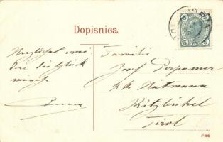 Idrija, Idria; Mestni trg, Valentin Lapajne v Idriji / market place, shops