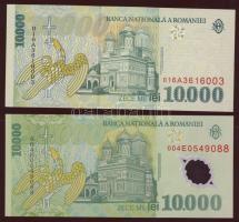 Románia 1998-2000. 1000L,2000L,5000L,10.000L (2klf) T:I