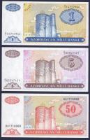 Azerbajdzsán 1993. 1M,5M,50M T:I