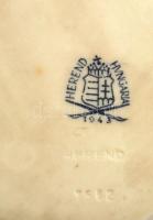 Herendi Eton mintás porcelán tálka, kézzel festett, jelzett, hibátlan, kopott aranyozással, d: 8 cm