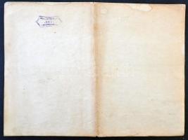 Budapest 1920. "Gróf Keglevich István Utódai Cognacgyár Részvénytársaság" részvénye 200K-r...