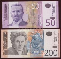 Szerbia 2005. 50D, 200D T:I