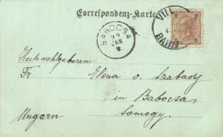 1899 Tarvisio, Tarvis, Bahnhof / railway station