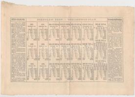 Budapest 1888. "Magyarországi Jószív-Egyesület" sorsjegykölcsön 2Ft-ról, szárazpecséttel, ...