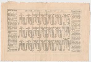 Budapest 1888. "Magyarországi Jószív-Egyesület" sorsjegykölcsön 2Ft-ról, szárazpecséttel, ...