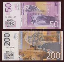 Szerbia 2005. 50D, 200D T:I