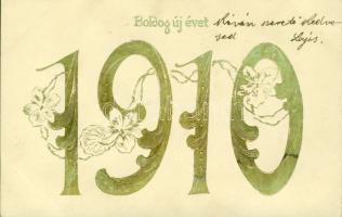 New Year 1910 Prä Litho