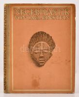 Einstein, Carl: Negerplastik. München, 1920, Kurt Wolff Verlag. Kiadói félvászon kötés, kopottas állapotban / half linen binding, little damaged condition