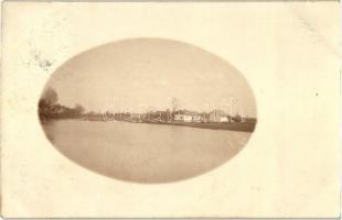 1912 Szentes, Tisza part, photo