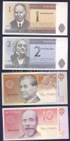 Észtország 1992-94. 1K,2K,5K,10K,50K T:I