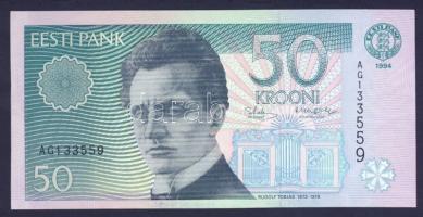 Észtország 1992-94. 1K,2K,5K,10K,50K T:I