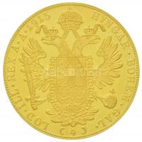 Ausztria 1915. 4D Au "Ferenc József" utánveret (14,00g/0.986) T:PP felületi karc / 
Austr...