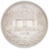 1913KB 1K Ag "Ferenc József" Körmöcbánya (4,97g) T:2 / 
Hungary 1913KB 1 Korona Ag "...
