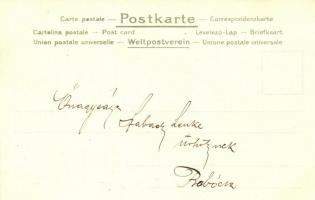 Kinematograph / cinematograph art postcard, litho