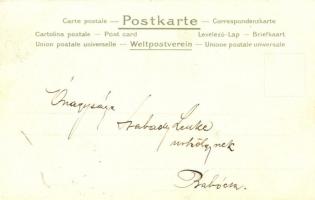 Kinematograph / cinematograph art postcard, litho