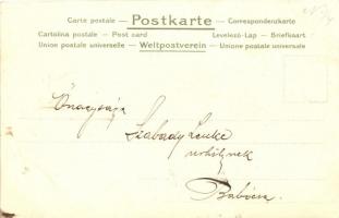 Kinematograph / cinematograph art postcard, litho