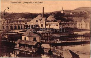 Vízaknafürdő, Ocna Sibiului; Meleg-fürdő, tó / spa, lake